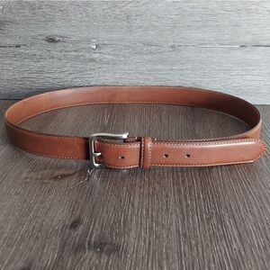 Jos. A. Bank Brown Italian Leather Mens Size 38